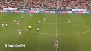 Krystian Bielik vs Western Sydney Wanderers - Including all 3 long range passes