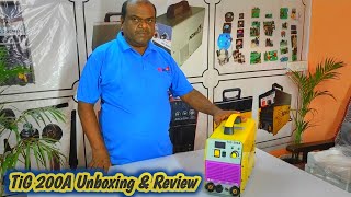 NG Weld TIG 200 Igbt Inverter Welding Machine Unboxing ||  Mosfet Welding Machine Review Video ....