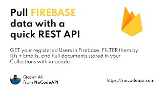 Pull Firebase data with a quick REST API