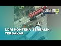 Lori Kontena Terbakar, Pemandu Cedera