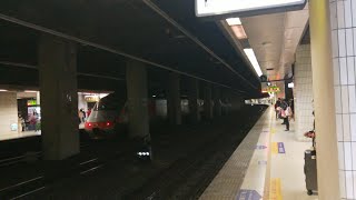 (4K) 臺鐵 自強號 143次 板橋站進出站（本車板橋出站後 直達臺中）