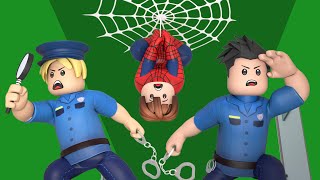 ROBLOX Brookhaven 🏡RP: The SPIDER-MAN Jailbreak - FUNNY MOMENTS | Roblox Animation | Roblox Sun