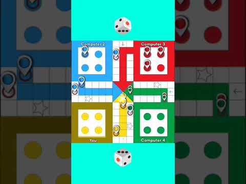 Juego Ludo King en 4 jugadores Match #shorts #shortvideo