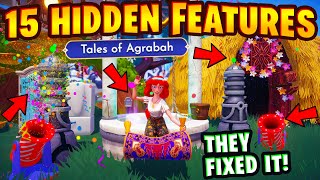 15 HIDDEN FEATURES You May Have Missed in Aladdin Update | Disney Dreamlight Valley.