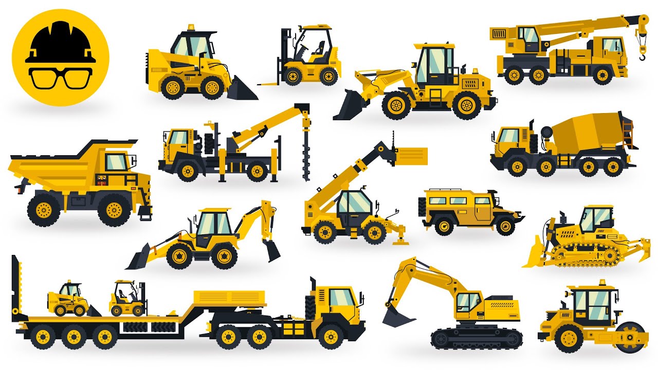 Every Construction Machine Explained In 15 Minutes - YouTube