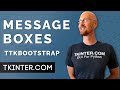 Message Boxes with TTKBootstrap - Tkinter TTKBootstrap 20