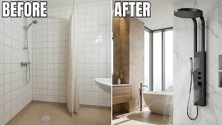 Modern Rainfall Shower System for Luxury Bathrooms