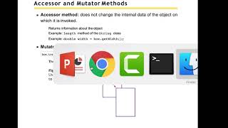 Java, accessor and mutator methods, Rectangle example