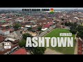 AshTown Aerial View in the Kumasi Metropolitan Ashanti Region of Ghana 4K