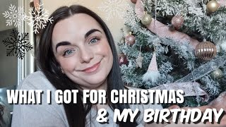 WHAT I GOT FOR CHRISTMAS AND MY BIRTHDAY🎄🎂 END OF THE YEAR GIVEAWAY!