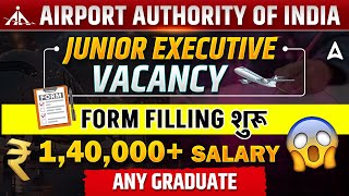 AAI Junior Executive Vacancy 2025 Notice Out | Airport Authority of India Latest Jobs Notification