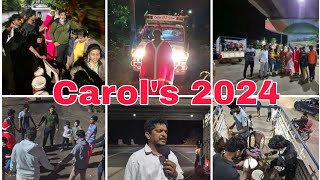 @Christmas Carol's🧑‍🎄 in SRIKAKULAM Junction Prayers (2024) BM SKLM🌲🤶🌲