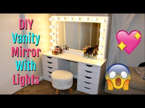 DIY Vanity Mirror With Lights | Under $150 DIY Vanity Mirror With Lights | Under $150