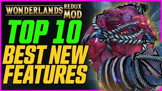 Top 10 BEST New Additions in Wonderlands Redux! // Chaos Rework, Dashing, New Skills \u0026 More!