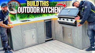 How We Built The Ultimate Luxury Outdoor BBQ Kitchen