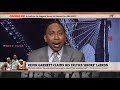 Stephen A. reacts to Kevin Garnett claiming his Celtics ran LeBron out of Cleveland  First Take
