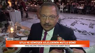 Utlu ve Gümüşer ailelerinin mutlu günü