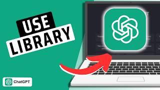 How To Use Library In ChatGPT (New Feature)