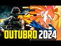 21 Jogos LANÇAMENTOS INCRÍVEIS de OUTUBRO 2024!