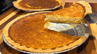 How to Make the Perfect Buttermilk Pie – Sweet, Creamy \u0026 Irresistible! 🥧