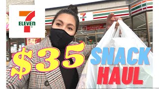 Japan Convenience Store - 7/11 Snack Haul Japan Vlog