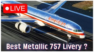 FF 757 | AAL Bare Metal | Toncontin Approach | X-Plane 12