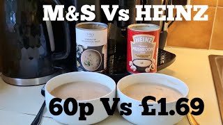 M\u0026S Vs HEINZ Mushroom Soup CRAZY Price Difference Why?