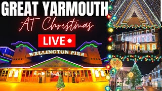 🔴 Great Yarmouth LIVE At Christmas - WEDNESDAY NIGHT WALK