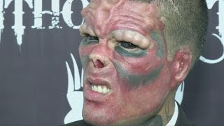 Extreme body modifications at Venezuelan tattoo festival
