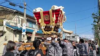 石津太神社 石津川向 ふとん太鼓