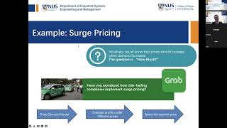 NUS CDE Master of Science (Industrial and Systems Engineering)