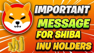 SHIBA INU TOKEN HOLDERS: WORRIED? WATCH THIS VIDEO! THE PATH TO SHIBA INU CRYPTOCURRENCY SUCESS 🔥🔥🔥!