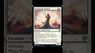 What is  Wingmantle Chaplain?  Dominaria United Card  39 of 261