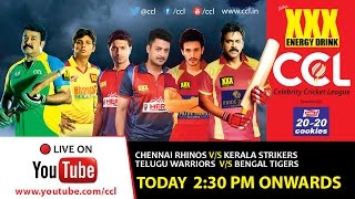 CCL 5 LIVE - Chennai Rhinos  V/s Kerala Strikers