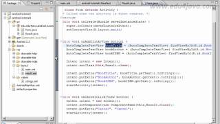 Android 5 Programming Tutorial Navigating with Intents.