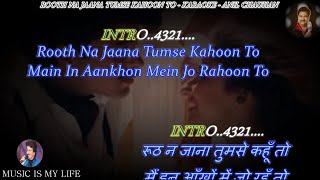 Rooth Na Jana Tumse Kahu To Karaoke With Scrolling Lyrics Eng. & हिंदी