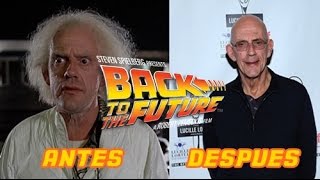 Actores de Volver al Futuro Antes y Después 2015