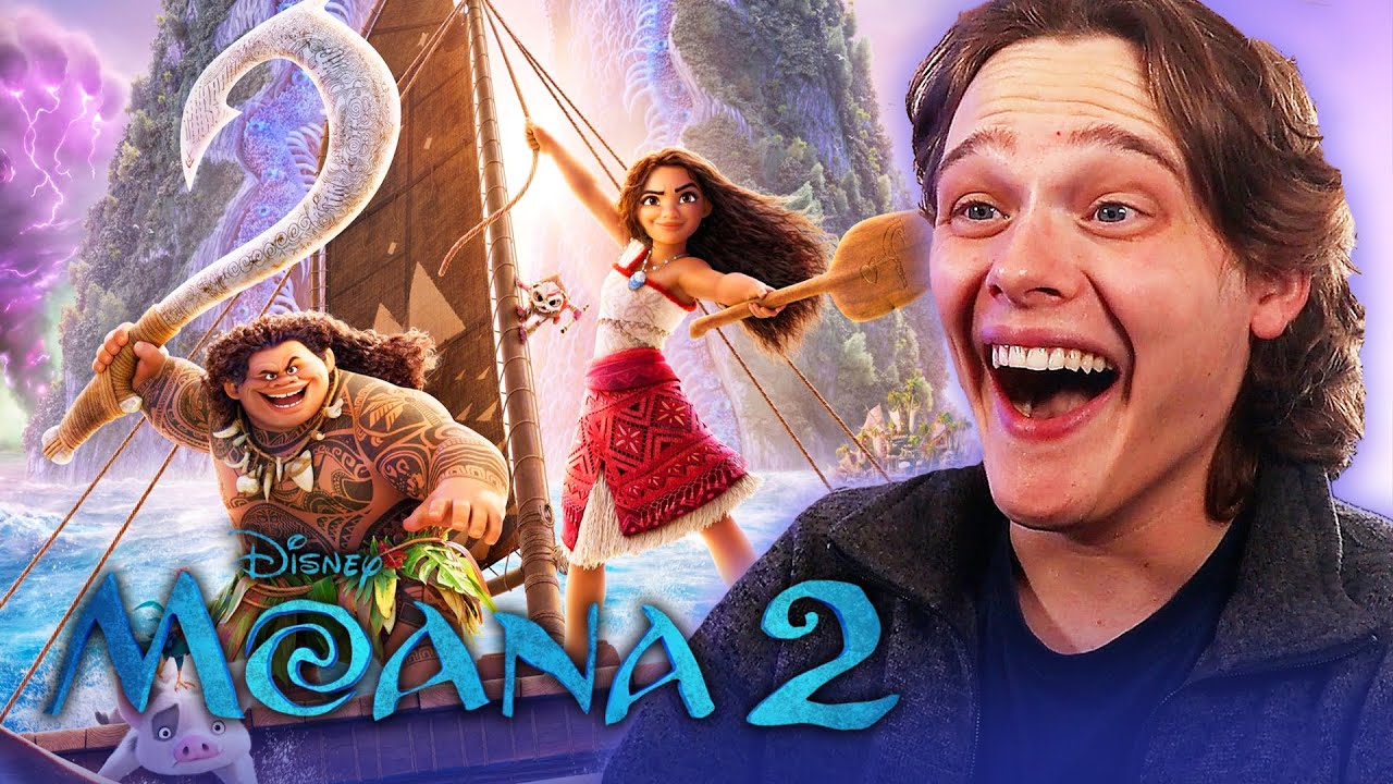 Moana 2 New Trailer We Re Back Reaction Youtube