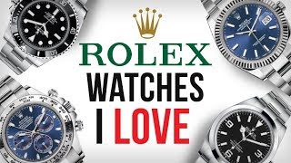 5 Rolex Watches I LOVE \u0026 The ONE I Bought