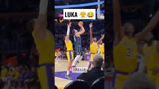 Luka Doncic double FAKE vs Lakers 😂 #shorts NBA