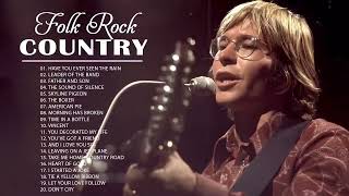 Greatest Folk Rock Country Music With Lyrics - Cat Stevens, John Denver, CCR, Dan Fogelberg