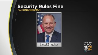 Congressman Fined For Breaking Security Rules At U.S. Capitol