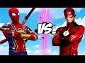 THE FLASH vs IRON SPIDER (Infinity War) - Epic Battle