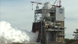 NASA Conducts Final RS-25 Rocket Engine Test of 2017