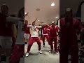 Stanford locker room dancing