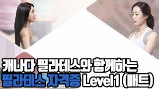 [크레듀] 캐나다 필라테스와 함께하는 필라테스 자격증 Level1 매트