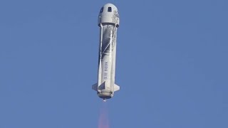 La compañía espacial de Jeff Bezos envía a seis turistas al espacio