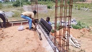 பிளின்த் பீம் சென்ட்ரிங் வேலை எப்படி செய்யப்படுகிறது | How centring work done for plinth beam