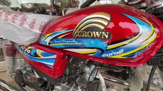 Crown cr 70cc new model 2024-2025 new model review and price in Pakistan/ Best 70cc 2024 in Pakistan