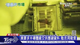 美逼半導體大廠掀底牌 南韓憂「商業機密曝光」｜十點不一樣20211110